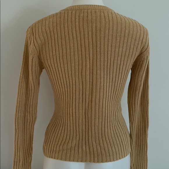 NWOT! Great American Sweater Co. Beige Sweater - Picture 5 of 6